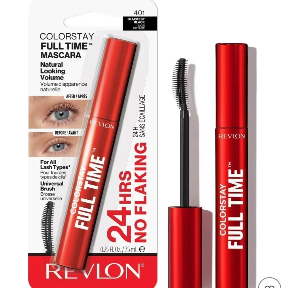 🦋 Revlon ColorStay Full Time Mascara Black New FullSz